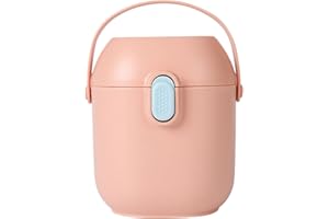 EUBUY Baby Formula Dispenser, Portable Milk Powder Formula Dispenser with Carry Handle, Scoop and Leveller for Travel, Can Hold 5.3oz/0.33lb/150g Formula