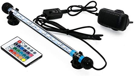 Greenwayyd RGB LED Aquarium Lights Bar Underwater with Romote Controller Colorful
