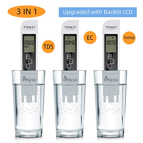 Tester Della Qualità Dell'acqua, Tester TDS For Test A Qualità 'acqua, 3 In 1 (TDS - Foto 2