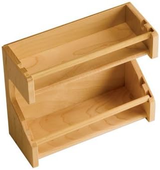 Omega National ProductsSpice Rack Adjustable 11 3/4" Maple