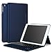 IVSO Apple New iPad 9.7 2018/2017 Keyboard Case Ultra-Thin DETACHABLE Wireless Keyboard Stand Case/Cover for Apple iPad 9.7 inch 2018/2017 Tablet(Blue)