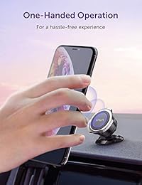 VAVA Magnetic Phone Car Mount, Phone Holder for Car, Car Phone Mount, Cell Phone Magnet, Compatible with iPhone Xs Max XR X 8 7 Plus Galaxy S10 S9 S8 Plus Note 9 8 Google Nexus LG HTC and More