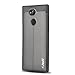 J&D Case Compatible for Xperia XA2 Case, Anti-Scratch Leather Texture Pattern Shock Resistant Protective Rubber TPU Slim Case for Sony Xperia XA2 Bumper Case, Not for Xperia XA2 Ultra, Black