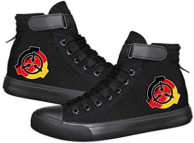 SCP Containment Breach Shoes Simple Style Solid Color British Style Casual Shoes Student Shoes Canvas Shoe Slip Resistant