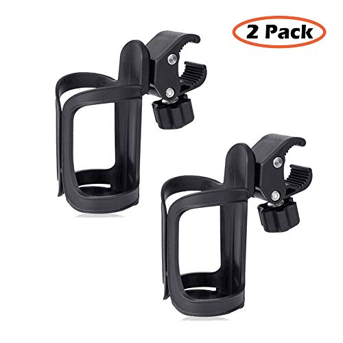 McDoo! Bike Cup Holder 360 Degree Rotation Stroller Bottle Cup Holders Hydration Bottle Cup Cage Bicycle Wheelchair Baby Motorcycle MTB