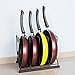 Pan Rack Organizer Shelf, Pot Rack Holder, Cookware Storage Rack for Kitchen Cabinet