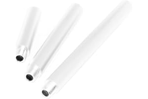 Airsoft Parts 3pcs 76mm/126mm/177mm 379mm CQB Extended Outer Barrel -14mm CCW AEG GBB Silver