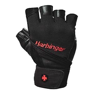 Harbinger Heren Pro Wrist Wrap gewichtheffen handschoenen