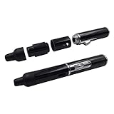 Portable Metal All in One Pipe, Detachable, for Herbs (Black)