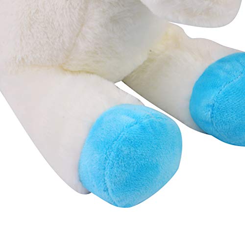 Georgie Porgy Kinder Plüach mit Einhoin Stofftier Mehrfarbigen Kuscheltier Pony Regenbogenschwanz Kuschelgeschenke für… – Bild 6