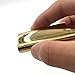 Lucklybestseller Metal Lighter Case Cover Holder Gold Color for BIC Mini Size Lighter J5