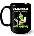 The Grinch Let Me Check My Giveashitometer Nope Nothing Coffee Mug Gift Coffee Mug 11OZ Coffee Mug
