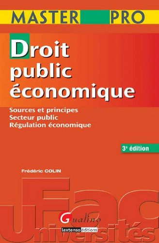 Droit public économique