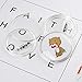 Sets Acrylic Design Button Clear Plastic Button Badges Kit with Pin for DIY Crafts (2.36 inch) (100)