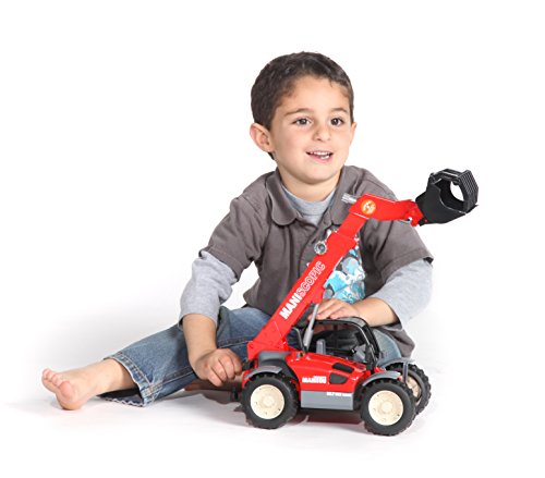 Bruder 02126 - Manitou Teleskoplader MLT 633 mit Zubehör – Bild 5