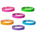 Silicone Rubber Bangle Bracelets With Inspirational Quotes; 8