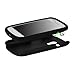 E LV Dual Hybrid Dual Layer Armor Defender Hard Plastic with Soft Silicon Protective Case for Galaxy S3 Mini Bundle with Stylus and Microfiber Digital Cleaner - Black