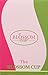 Blossom Menstrual Cup, Say No to Tampons | Get Blossom Cups for Menstrual Days| Period Cup, Reusable Menstrual Cup, Silicone Cup (Large Menstrual Cup, Blue)