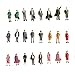 24pcs Painted Train Model Standing Posture People Figures Scale 1:87
