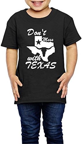 Children Don't Mess With Texas Short Sleeve Tshirt