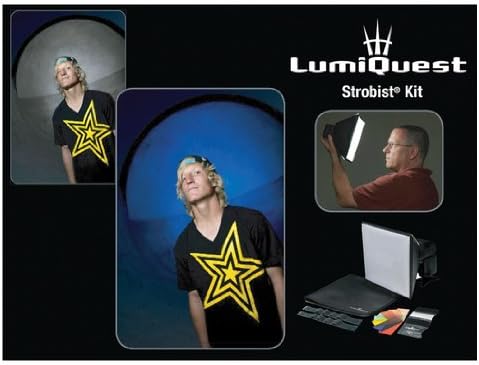 Lumiquest 9-Piece Colored Gel Strobist SoftBox Lighting Kit LQ-132 with UltraStrap Bundle, Features Light Modifier - Image 3
