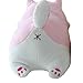 Shiba Inu Dog Plush Pillow, Cute Corgi Akita Stuffed Animals Doll Toy Gifts for Valentine's Gift, Christmas,Sofa Chair, Pink Round Eye 15