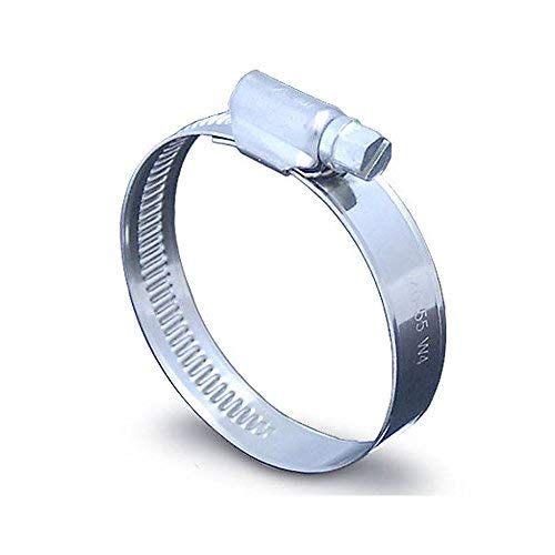 3 Pack - 70mm > 90mm Worm Drive 304 Stainless Steel Hose Pipe Clamps Clips