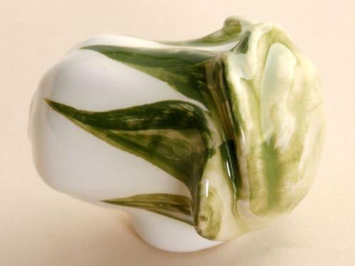 Cabinet Pull Antique, Cabinet Pulls Knob Apple Strawberry Tomato Cabbage Meize Kitchen Cabinet Knob Drawer Knobs Fruit, Material ceramic (Cabbage)