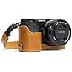 Megagear MG960 Sony Alpha A6300, A6000 Ever Ready Leather Camera Half Case and Strap, with Battery Access, Black
