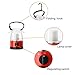 ZZD LED Camping Lantern Lights Small Red Kids Waterproof Outdoor Lightweight Camping Flashlight for Hiking, Emergencies, Storms