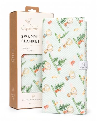 Copper Pearl Swaddle Blanket Forest Explorer