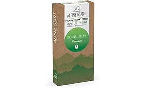 Alpine Start Premium Instant Coffee, Original Blend, 8 servings.88 Ounces