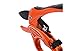 Professional Pruning Shears By APRIL 14TH - Ratchet Mechanism, Sharp Tree Trimmers Secateurs Hand Pruner Clippers with Safety Lock - Great for Weak Hands (orange)