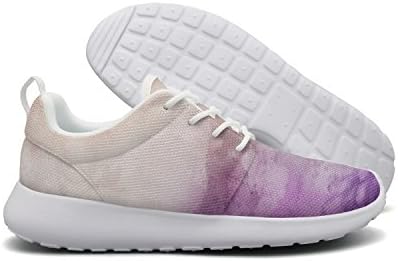 Abstract Watercolor Painting Fashion Print Athletic Shoes Breathable Mesh Shoes