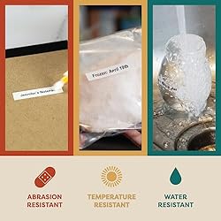 Aegis Adhesives 6-Pack (6 Color) Label Tape