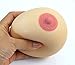 Hand Stress Reliever Ball by TISHAA, Fake Breast Squeeze Boob Ball,Hand Stress Ball With SUPER Cute GIFT Pouch