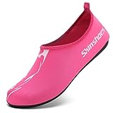 CIOR Men Women and Kids Quick-Dry Water Shoes Lightweight Aqua Socks for Beach Pool Surf Yoga Exercise