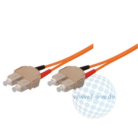Tecline 76903 OM1-Faser LWL Cable (62.5/125 µM, 3.0 M) - Orange
