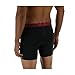 adidas Men's Relaxed Performance Climalite® Boxer Brief Underwear (2-Pack), Black/Dark Burgundy Black/Core Blue, LARGE