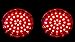 OZ-USA Deuce-Style Single Contact Filament LED Turn Signal Smoke Lens (1156 Bulb, Red LED)