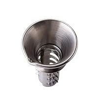 Foreverharbor Portable Size Stainless Steel Manual Lemon Squeezer Citrus Orange Juice Hand Juicer Screw Press Fresh Squeezed Fruit Tools
