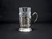 Russian Cut Crystal Drinking Glasses 8 oz for Metal Glass Holder Podstakannik Hot Tea Coffee