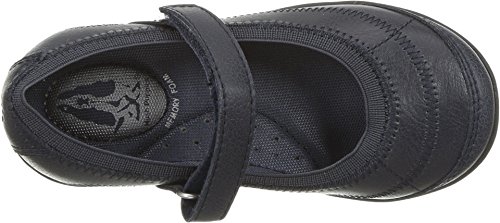 Hush Puppies Reese Mary Jane (Toddler/Little Kid/Big Kid), Navy, 10 Wide US Toddler