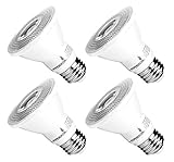 Hyperikon PAR20 Dimmable LED Bulb, 8W (50W equivalent), 3000K (Soft White Glow), CRI90+, Flood Light Bulb, 40° Beam Angle, Medium Base (E26), ENERGY STAR & UL Listed - (Pack of 4)