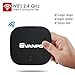 EVANPO Android 7.1 TV Box Smart TV Player Media Box Quad Core CPU 2GB 16GB Support 4K/3D/BT 4.0/2.4GHz WiFi Set Top Boxes Android Mini PC with Wireless Keyboard Remote (Backlit)