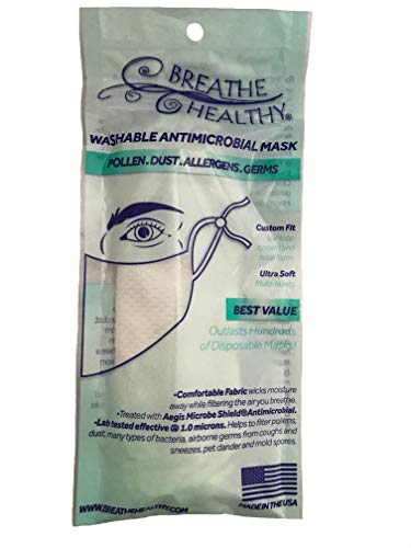 Breathe Healthy Face Mask (Child Size) Kids Allergy and Pollen Mask/Flu Mask - (Flames Design) - Thumbnail 6