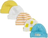 Gerber Unisex Baby 5 Pack Cap - Baby