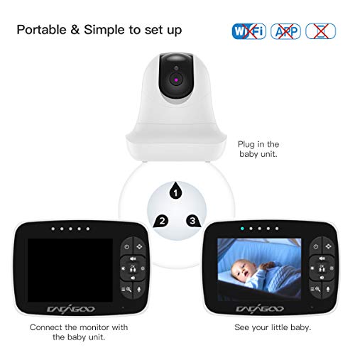 3.5 video baby monitor