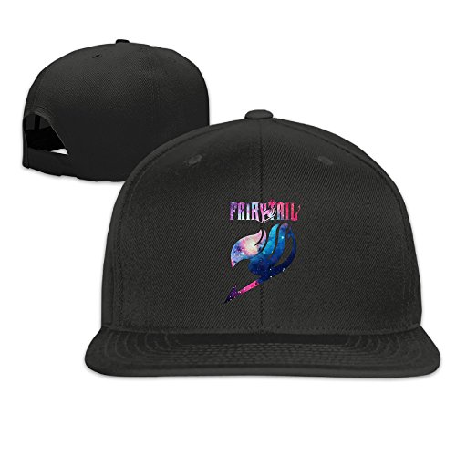 Kualday Fairy Tail Anime Cosplay Plain Adjustable Snapback Hats Caps - Image 3