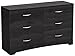 South Shore Step One, Contemporary, Clothing Storage, Six, Bedroom, Dresser Chest of Drawers, 58.7x19.65x6.5 inches, Gray Oak